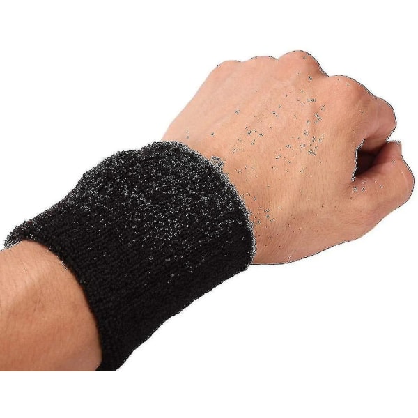 Armband Armband, 6 par Absorberande handled Svettband Bomull Sport Svettband-