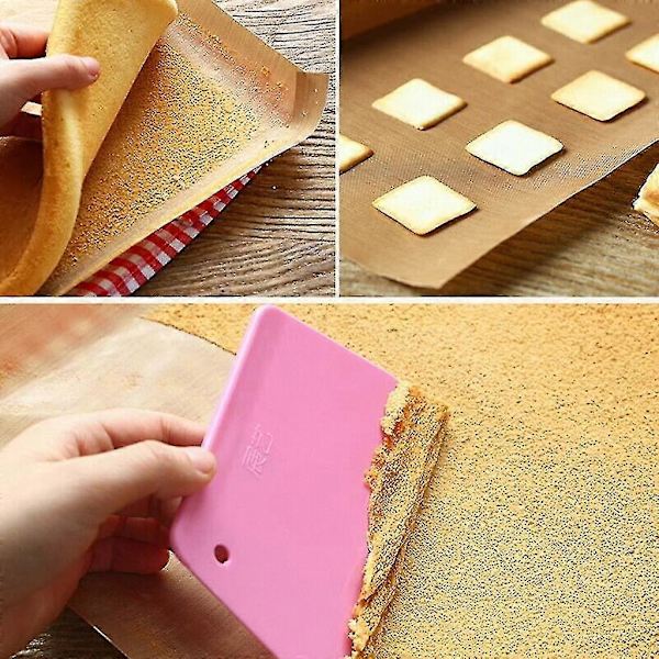 Permanent Bakepapir (sett med 4) Ekstra Stor for Grilling og Baking