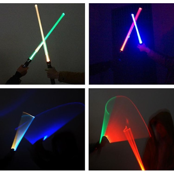 Lasersværd lyssværd Dobbelt sværd Katana gave til dreng