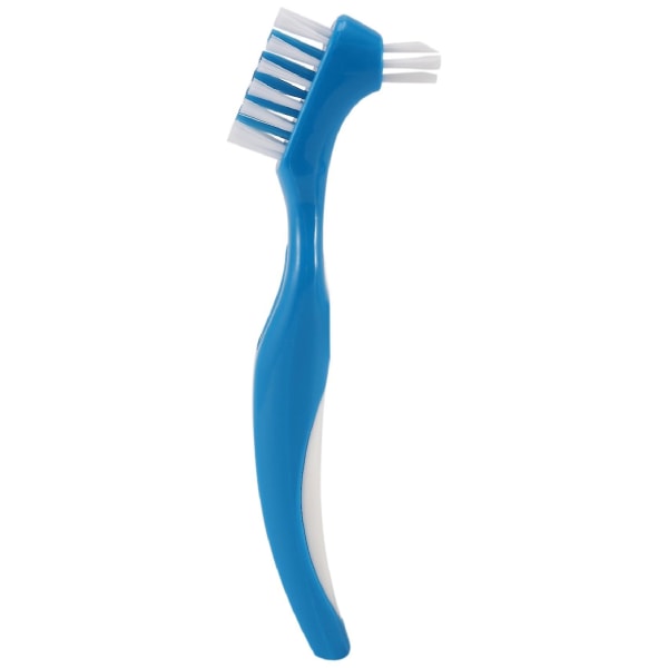 12 Pack hammasproteesiharja Kova hammasproteesin puhdistusharja Hammasharja Hammasharja