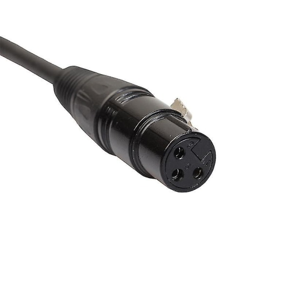 Mikrofoner Kabel 10 fot Xlr Kabel Scen Ljus Kabel Tråd 3 Pin hane till hona kontakt för mikrofo