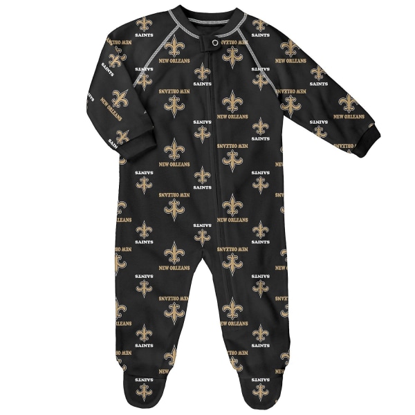 NFL Baby vetoketjullinen vetoketju - RAGLAN New Orleans Saints