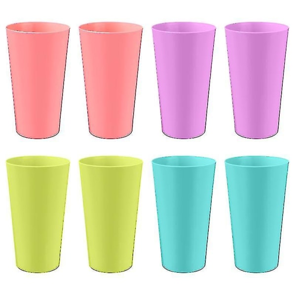 8pcs Plastic Cups