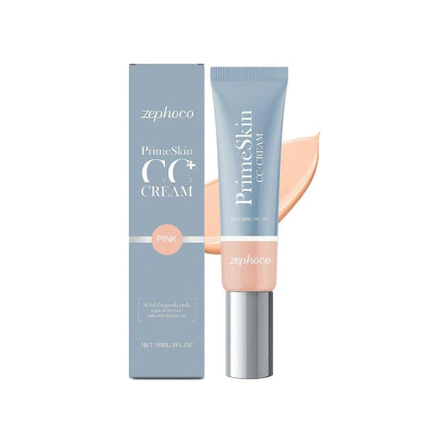 PrimeSkin CC+ Cream - Flydende Foundation, Foundation Makeup, 1.8 fl oz/30ml Pink