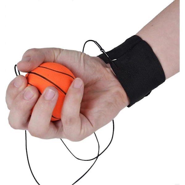Armbandsboll, Hållbar Skumsträng Fäst Studsbollar, Sportleksak Bollar För Barn, Fjäderbollar Med Snöre Present Till Pojkar Flickor
