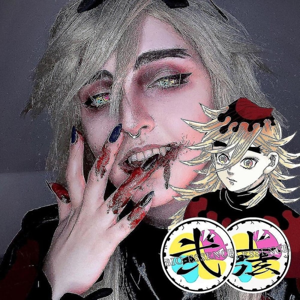 Rion 1 par färgade kontaktlinser Halloween Cosplay-linser Anime-linser Kontaktlinser Skönhetslinser - Douma
