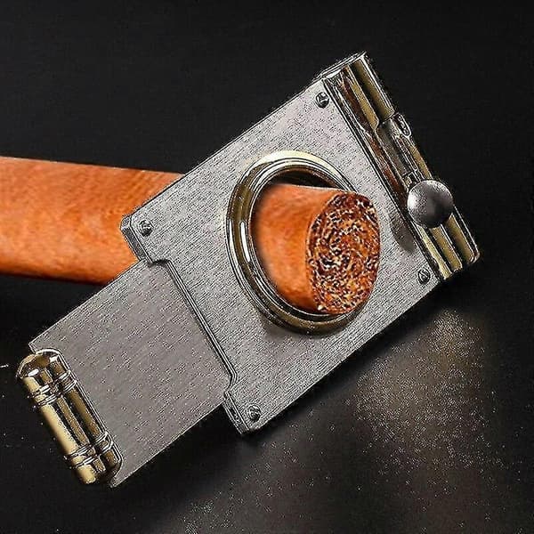 Cigar Cutter Hulåbner 2-i-1 Cigar Cutter Tilbehør