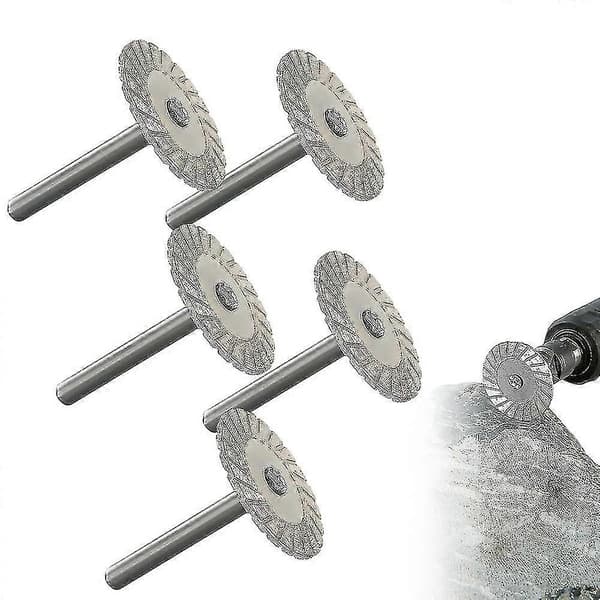 40 mm diamantskive med 6 mm skaft til gravering og skæring af fliser, granit, marmor, keramik