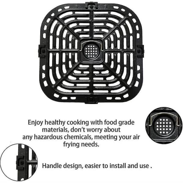 Instant Vortex Plus 6-Quart Airfryer Erstatningskurv, Airfryer Tilbehør, Sprød Bageform, Fryer Tilbehør