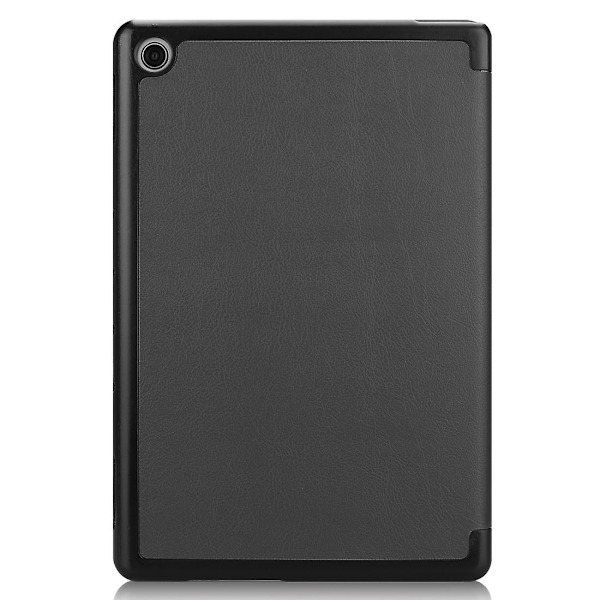 Huawei MediaPad M5 Lite 10.0 tuuman Custer-kuvioinen puhdasvärinen vaakasuora nahkainen kääntökuori Fo:lla