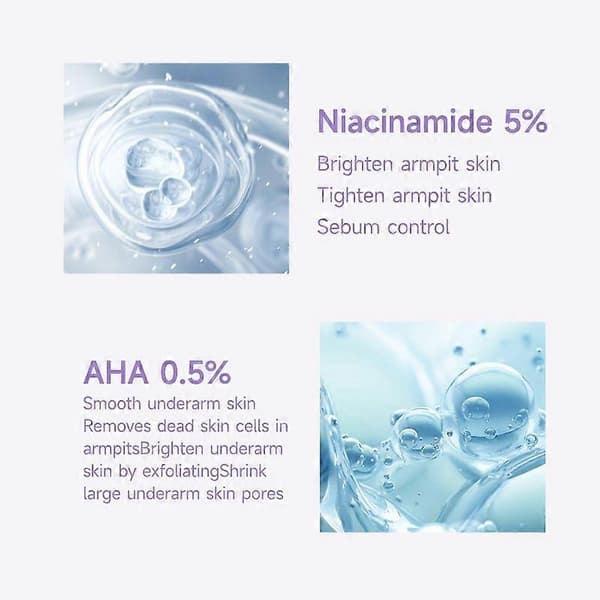 Deodoriserende underarmer Frisk og duftende 50ml - Lilla