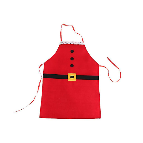 Christmas Apron Adult Elf Aprons Santa Apron Adjustable For Xmas Party Chef Cooking Restaurant House Cleaning Gardening