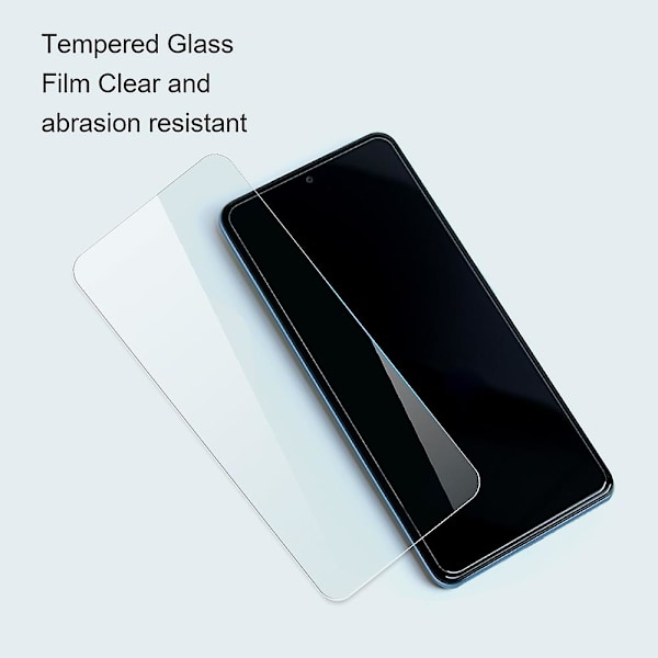 Amorus skjermbeskytter for Xiaomi Redmi 13 4G, herdet glassfilm [full dekning]