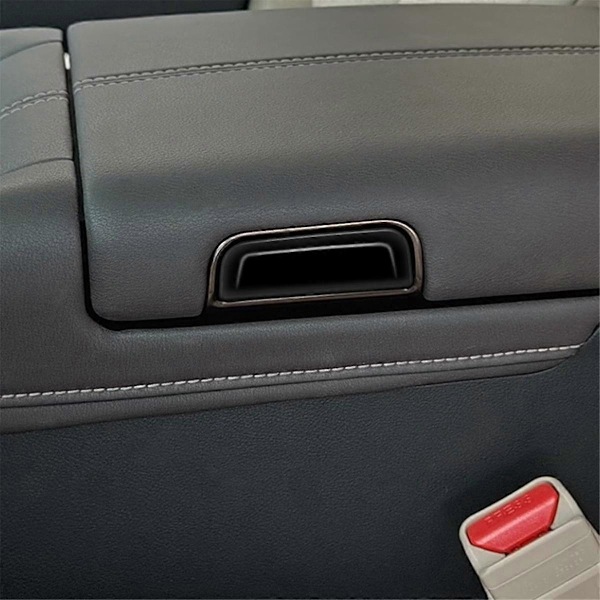 Til ALPHARD/VELLFIRE 40 Serie 2023+ Bil Forreste Armlænboks Switch Trim Patch Bil Interiør Tilbehør, A