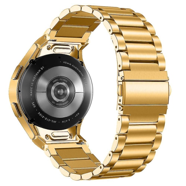 Metal Quick Release i rustfrit stål Udskift urrem til Samsung Galaxy Watch6 / Watch6 Classic