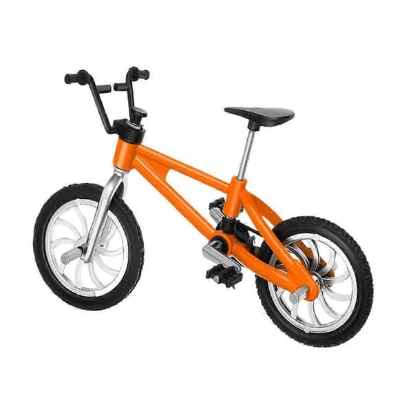 Miniatyr sykkelmodell i legering Orange