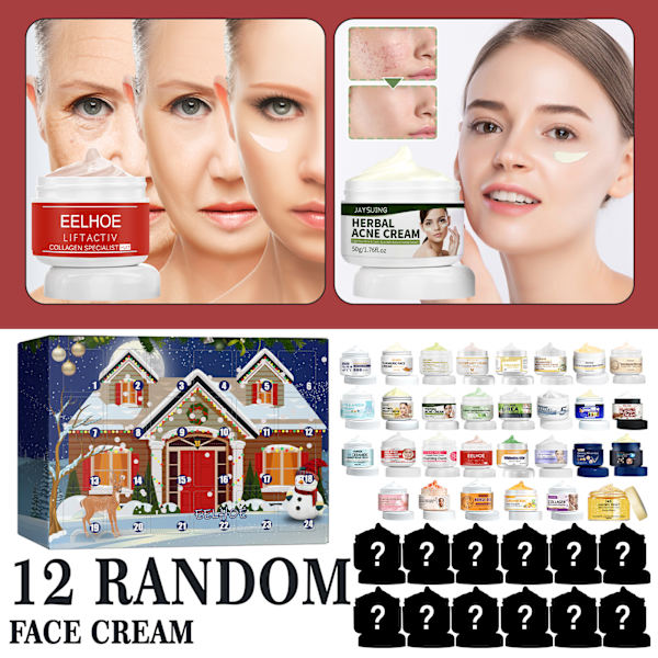 Julkalender med presenter 2024, 24 överraskande julklappar Julkalender 2024