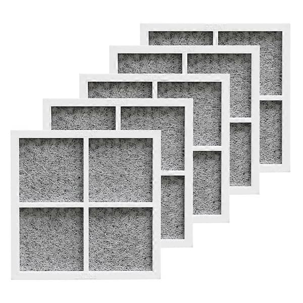 5 Pakker Køleskabsluftfilter til LG LT120F, Udskiftningsluftfilter