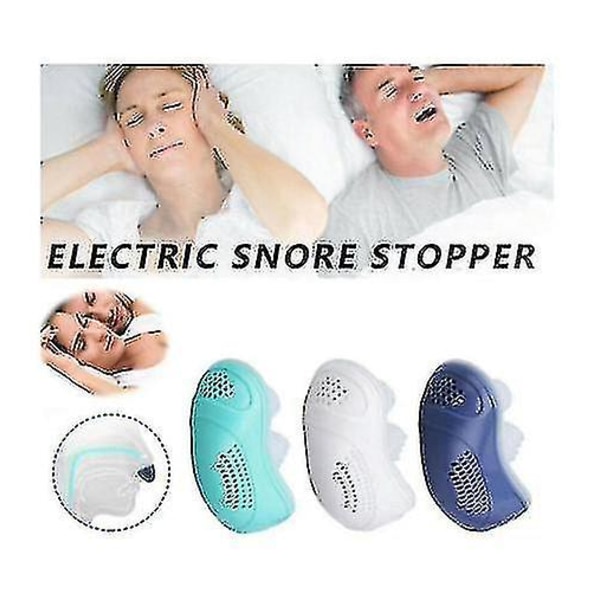 Micro Electric Cpap Noise Anti Device Sleep Apnea Stop Snore Aid Stopper