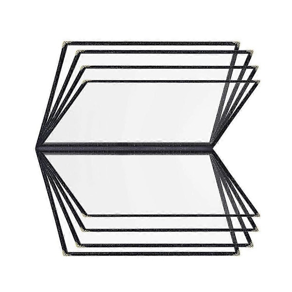 Restaurant Menukortmapper Bog Transparent A4 Menukortmapper Drikke Menukortmapper