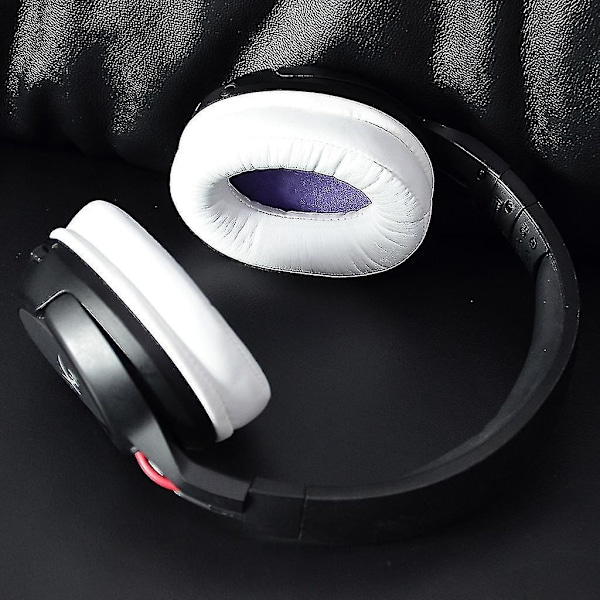 Läderöronskyddssvamp Öronkuddar för Hyperx Alpha / Cloud Ii Headset Öronmuffar-mxbc