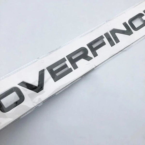 Bil Abs krom mærkater Klistermærke til Land Rover Range Rover Overfinch I322 Discovery Hood Trunk Bogstaver Logo Emblem Badge Stickers