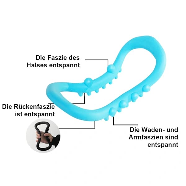 Fascial strækring, yogaring, Pilatesring, formning af hele kroppen