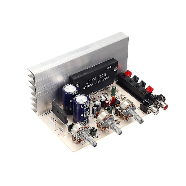 Dx-0408 Stk Amplifier Board 50wx2 Dual Channel Amplifier Board Ac Dual 15v-18v Diy Amplifier