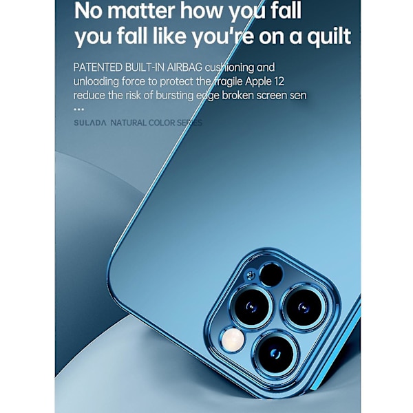 Sulada Elektrolyyttipinnoitettu TPU-kotelo iPhone 13 Pro Maxille