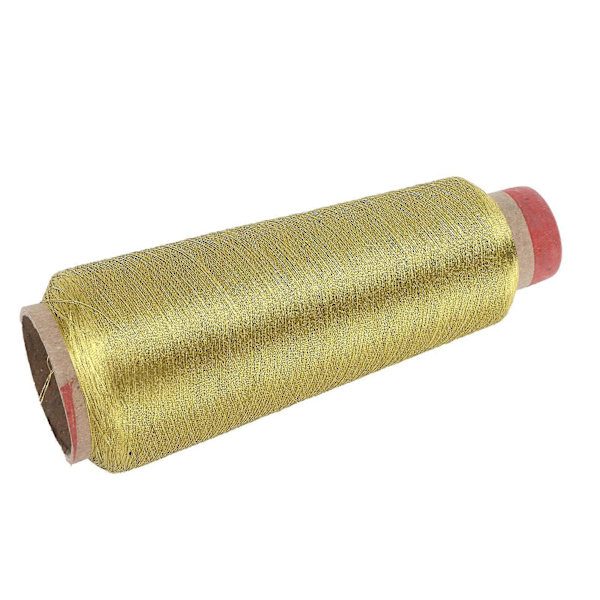 Sytråd Hårdt Slidstærkt Husholdnings Polyestergarn til DIY Broderimaskine Projekt (Guld) YEMAA