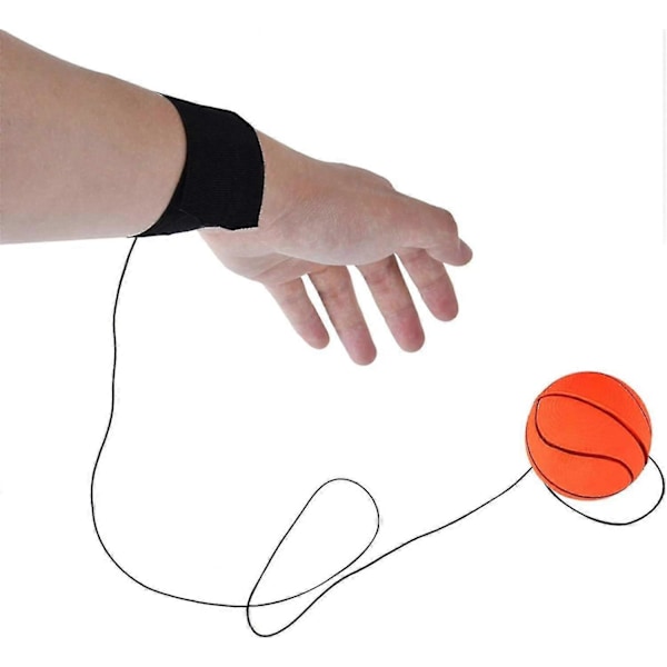 Armbandsboll, Hållbar Skumsträng Fäst Studsbollar, Sportleksak Bollar För Barn, Fjäderbollar Med Snöre Present Till Pojkar Flickor