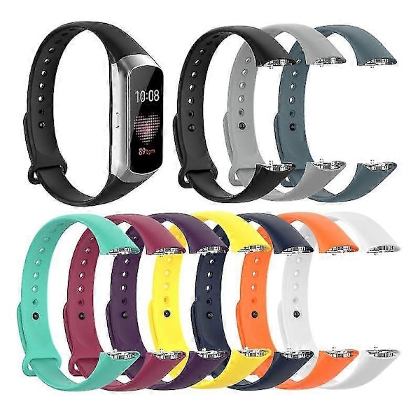 Silikonarmband för Samsung Galaxy Fit Sm-r370 Smart Armband  Sm-r370 Ersättningsarmband Smartklockarmband