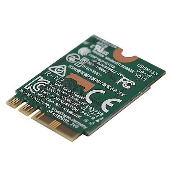 Langaton verkkokortti RTL8822BE 802.11AC 2.4G/5GHz WiFi Bluetooth 4.1 NGFF Langaton sovitin M.2 WIF