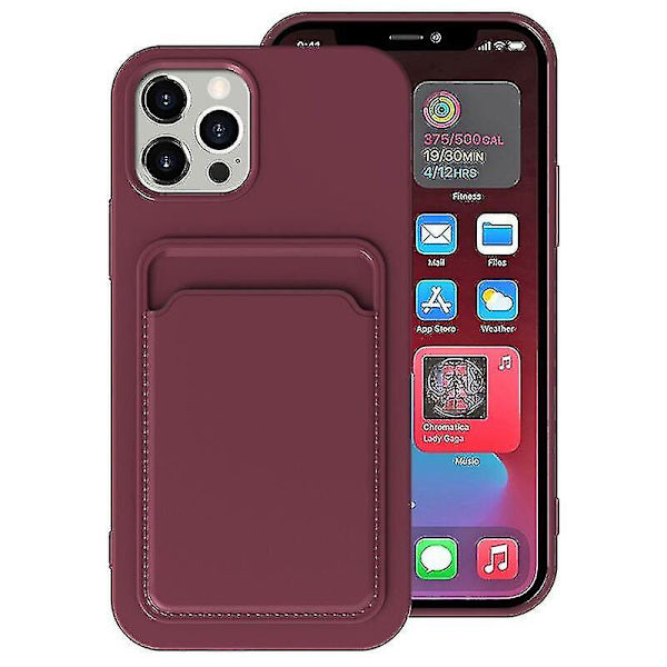 TPU + Flannel Kort Etui Til Iphone 11
