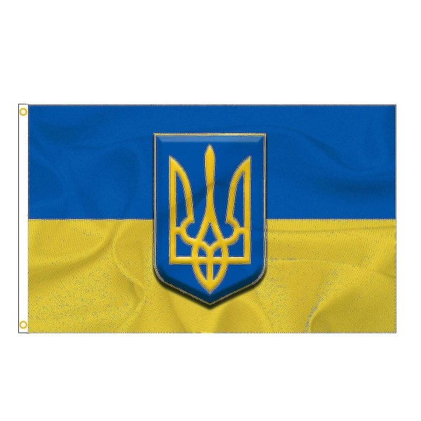 Ukrainas flaggor 150x90cm Ukrainas flaggor