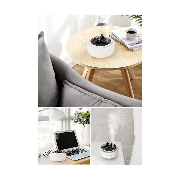 Mountain Views Luftfukter Mini USB Aromaterapi Nattelys Atomiserende Luftfukter for Soverom