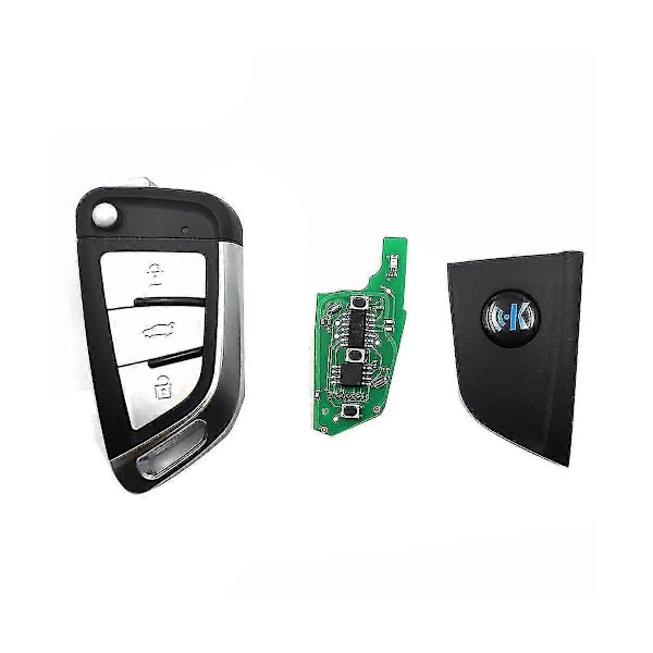 Keydiy B29 Kaukosäädin Auton Avaimelle Yleinen Metalli 3 Painiketta Tyylille Kd900/-x2 Mini/ Urg200 Pro