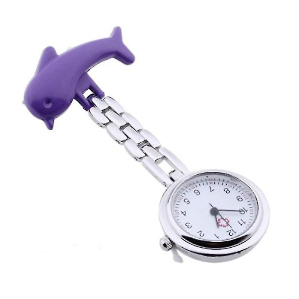 Dolphins Quartz Sjuksköterska Klocka Legering Mode Armbandsur Leende Sjuksköterska Bordsur-mxbc