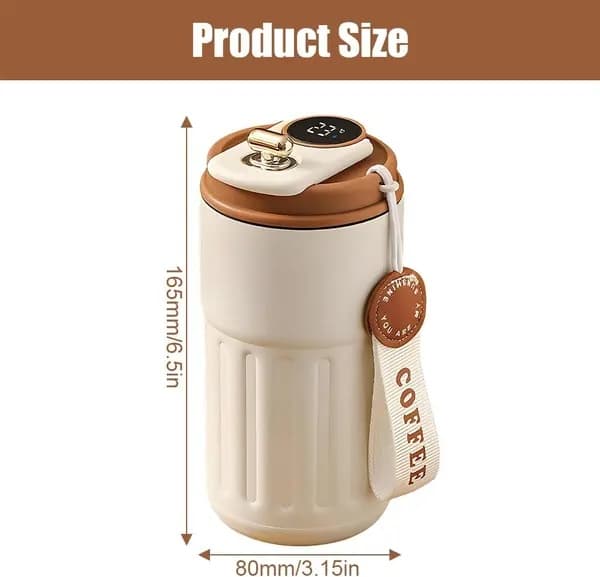 420 ml lønn rustfritt stål kaffetermos for varme drikker
