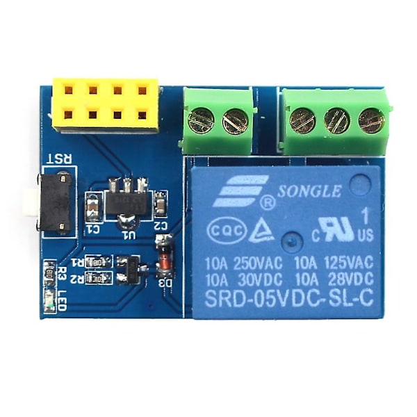 Esp8266 Esp-01s 5v Wifi-releemoduuli Älykkäät kodit Kaukosäädin kytkin Puhelinsovellus Esp-01 Langaton Wifi-moduuli