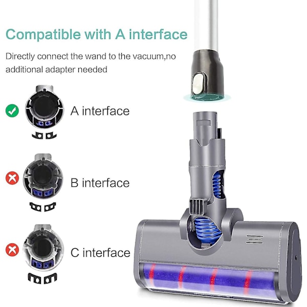 Forlengelsesstang for Dyson Dc45 Dc58 Dc62 Dc61 V6 Trigger V6