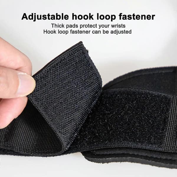 Viktlyftningskrokar, Tunga Lyft Handledsremmar Pull Ups Deadlift Remmar Power Lifting Grepp P