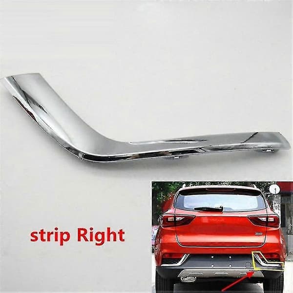 Chrome Baklyskryss Baklykt Trim Tåkelys Reflektor Lysdeksel Bremslys Stripe For Mg Zs 2