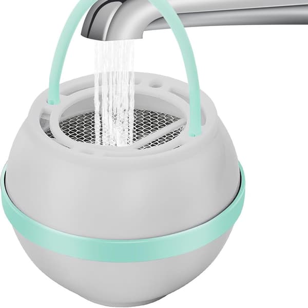 Badeboldfilter Hvid Farve 8-trins Filter For Blødere Hud Og Hår Glod