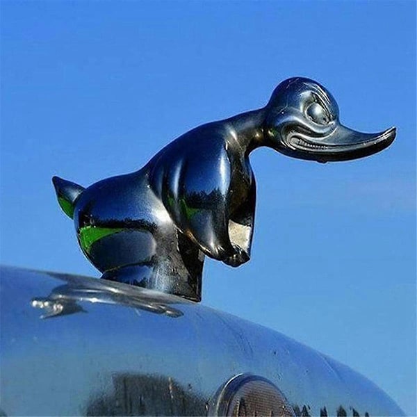 2 stk. Vrede Rubber Duck Hættepynt, Bil Emblem Konvoj Hættepynt til Lastbiler, Cool Duck Orname