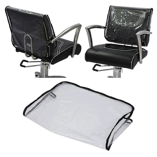 Salong Spa Professionell Plast Transparenta Skydd Barbera Skönhetssalong Stol Skyddande Överdrag Frisörstol Ryggöverdrag