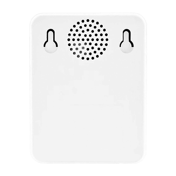 12-i-1 Luftkvalitetsmätare CO2-mätare med tid/datumvisning WiFi PM2.5 PM10 CO CO2 TVOC HCHO-testare, vit