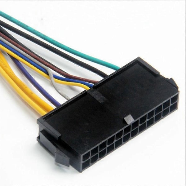 ATX 24-pins til hovedkort Patch Cord 2-port 6-pins strømforsyningskabel for HP Z220 Z230 SFF 18E4 Server arbeidsstasjon 18AWG Wire