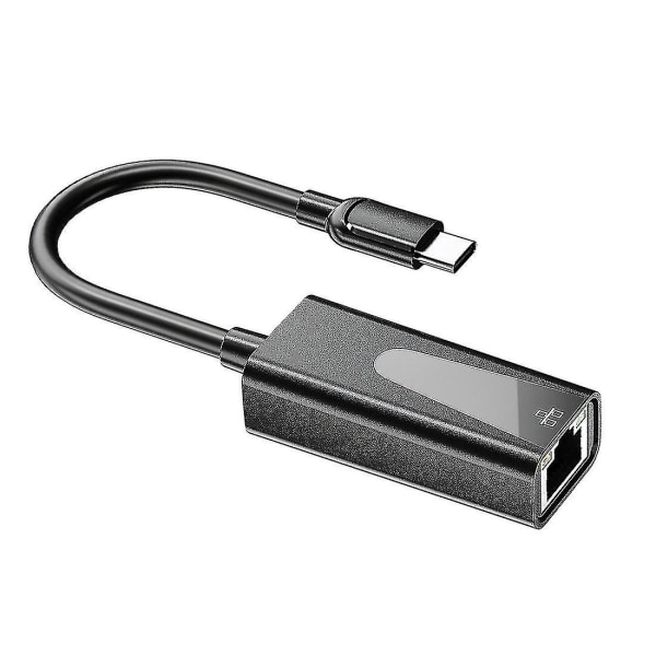 Rion USB C Ethernet Usb-c Till Rj45 1000mpbs Lan Adapter Typ C Nätverkskort USB C till Rj45 Ethernet Nätverk