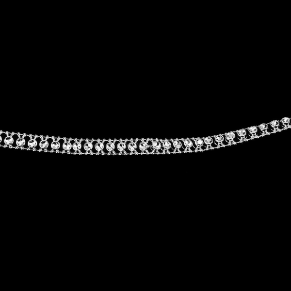 10 Yards Rhinestone Crystal Chain Ribbon Trim Bröllopssömnad #3